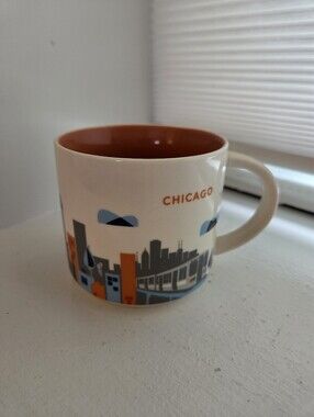 Starbucks CHICAGO  "You Are Here" Mug NWT